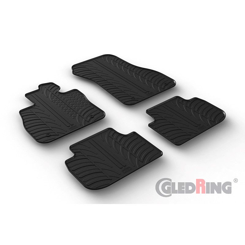 Gledring 538 rubberen matten BMW 1-serie (F40) HB 9/2019- (4-delig)