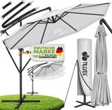 Tillvex Parasol Ø 300 cm Grijs
