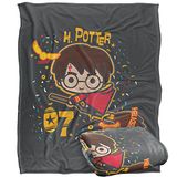 HARRY POTTER Silky Touch superzachte plaid 152 x 127 cm