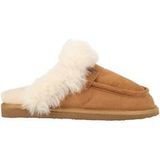 SHEPHERD Huisschoenen ecru / bruin