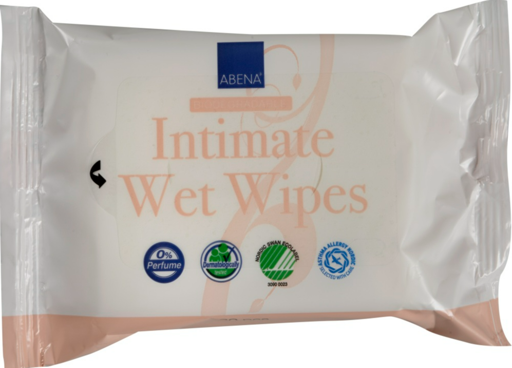 Abena Intimate Cleansing Wipes