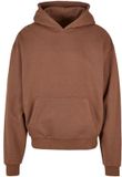 Build Your Brand Ultra Heavy Cotton Box Hoodie Bark Maat L