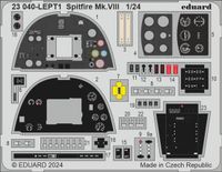 Eduard Modelbouwdecoratie - 23040 Accessoires pour Spitfire Mk.VIII - Photo-gravure