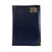 G4GADGET Luxe 2024 A5 Blauw Dag A Pagina Dagboek Gewatteerde Voorkant & Hardcover Cover Vergulde Randen