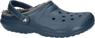 Crocs Classic Fuzz Lined Clog Navy/Grijs Maat 48