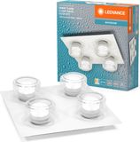LEDVANCE ORBIS Flame wand- en plafondlamp met LED, wit, 22W, 1400lm, 3000/4000K, kleurtemperatuur instelbaar via wandschakelaar (koud wit en warm wit), IP44