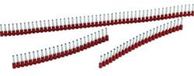 Jokari T60110 Adereindhulzen 1 mm² Rood 500 stuk(s)