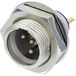 Rean AV RT5MPR Miniatuur-XLR-connector Stekker, montage vertical Nombre de pôles: 5 Argent 1 pièce(s)