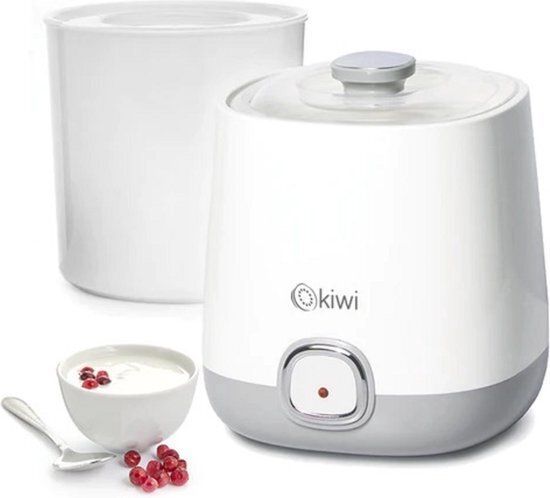 Kiwifotos KYM-7205 - Yoghurt Maker - 1 Liter - Makkelijk te reinigen