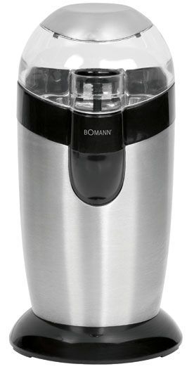 Bomann KSW 445 CB - Blade Grinder - 120W - Black, Stainless steel
