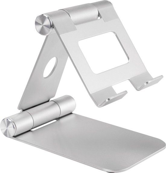 InLine tablet tafelstandaard | tot 13 inch | aluminium | zilver