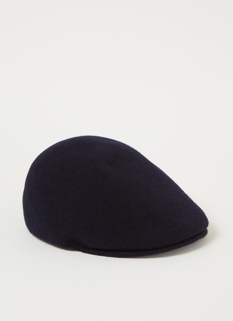 Kangol Flat Cap in Wool Blend