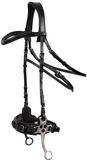 BR Hackamore Hoofdstel Lydney - Zwart - Cob