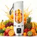 Icecat Mixeur électrique portable à batterie, centrifugeuse, fabricant de smoothies, shaker protéiné pour fruits et shakes, 450 ml, rechargeable, fonctionne sur batterie, adapté à un usage domestique