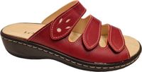 Longo Dames Slippers Muiltjes - Rood - 38