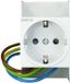 Hager VISION Modulaire Wandcontactdoos - VKS09SW - E32BN