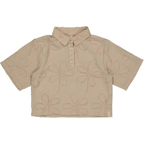 LEVV Little gebloemde blouse bruin