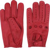 Pothelm Swift Driver Leren Handschoenen - Motor & Autohandschoenen - Dames & Heren - Rood - Echt Leder - Maat M