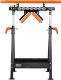 VEVOR Rolstandaard Verstelbaar 84-127cm Werkstandaard Opvouwbaar 200kg