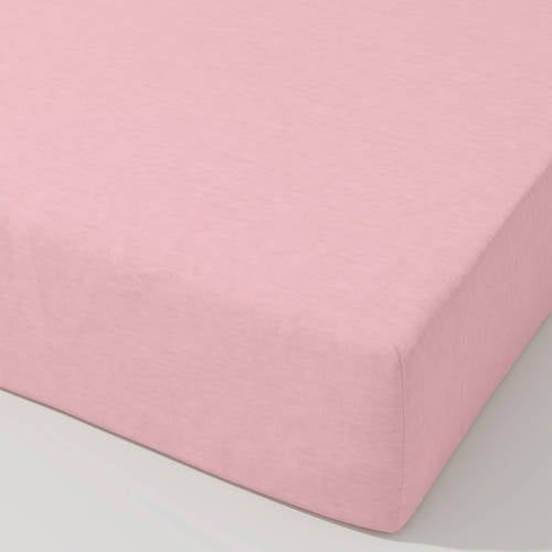 W Icecat W katoenen hoeslaken - roze