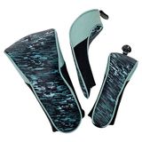 Glove It Golfclubhoezen voor hybride, hout en bestuurdersclubs - zeeglas