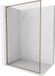 Mexen Kioto-F L Paroi de douche Walk-in avec cadre 100 x 202 cm, transparent 8 mm, or rose