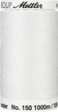 Amann-Mettler Bobbinette 150-1000mtr kleur nr. 2000 Polyester Naaigaren