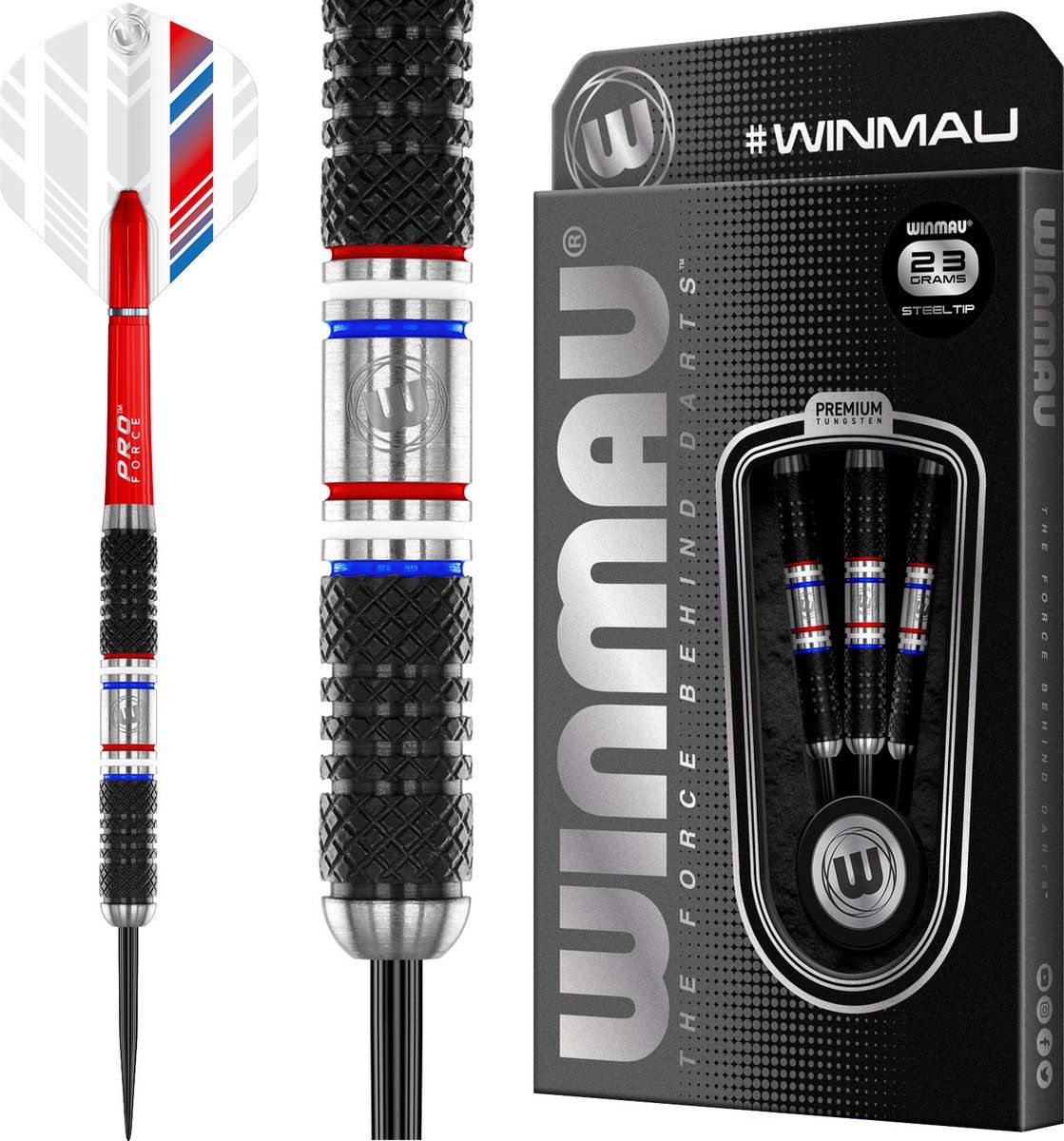 WINMAU - Thibault Tricole Steeltip Dartpijlen Professioneel - 23g