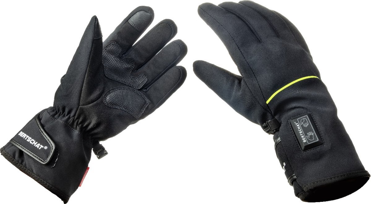 BERTSCHAT Verwarmde Handschoenen | Fietshandschoenen| Dual Heating | Krachtige 3.800 mAh accu | L