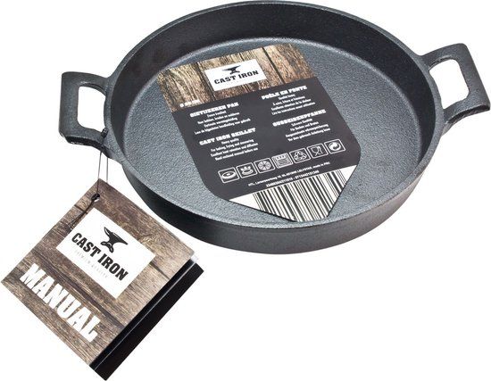 Cast Iron Imperial Kitchen Ovenschaal - Gietijzer - Ø 20 cm - Zwart