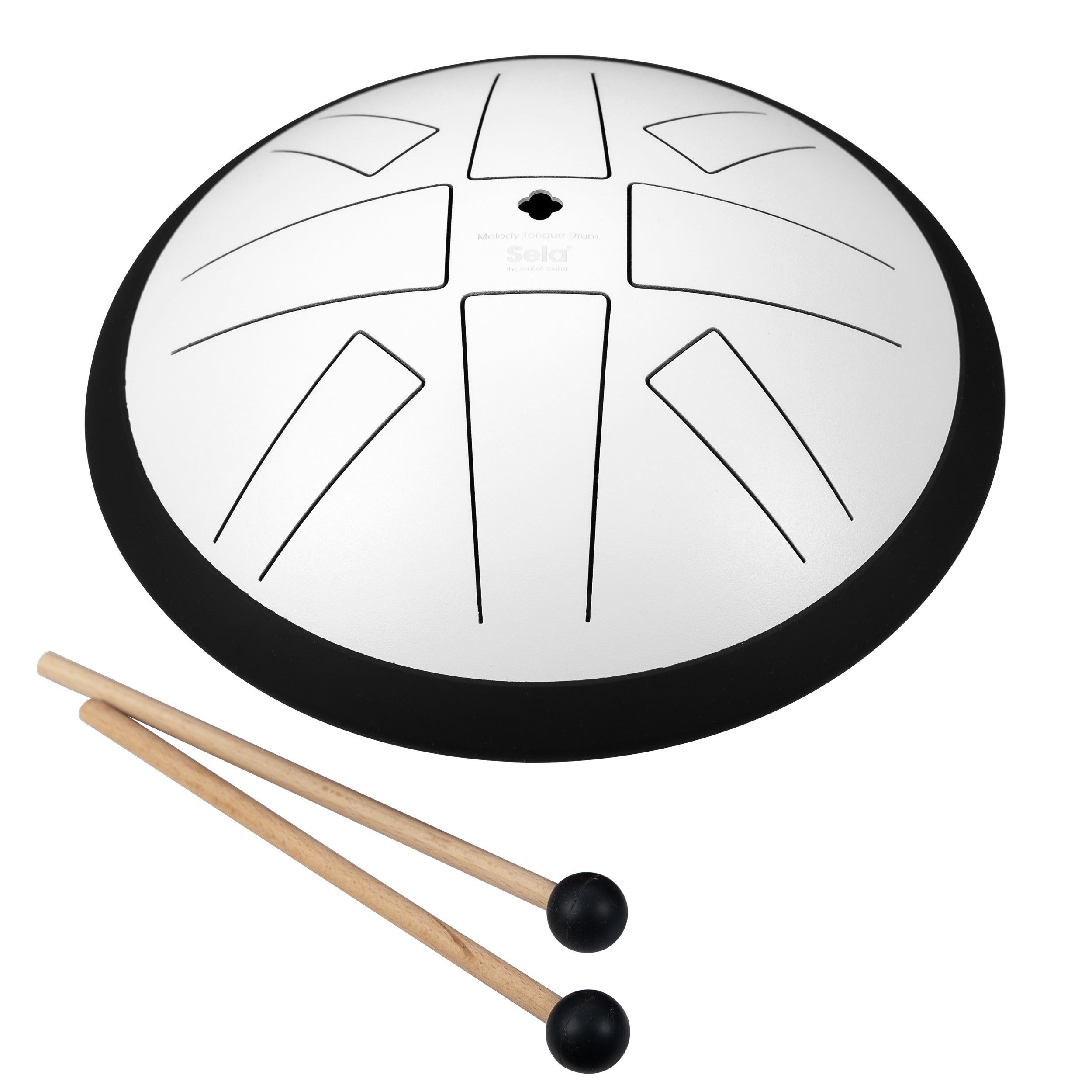Sela SE 372 Melody Tongue Drum C Major 10 inch White