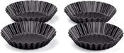 Moneta Eden Tartelettes Vorm ø11 cm Set van 4 Stuks - Zwart