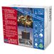 Konstsmide Micro LED lichtketting met dimmer, beschermgeïsoleerd/gegoten, IP67, 40 warmwitte diodes, 24 V buitentrafo, zwart 6620-117