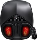 oCreon Shiatsu Voetmassageapparaat met Warmtefunctie, Knede-, Rol- en Luchtdruk massage