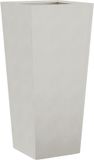 vidaXL Plantenbak 35x35x75 cm roestvrij staal