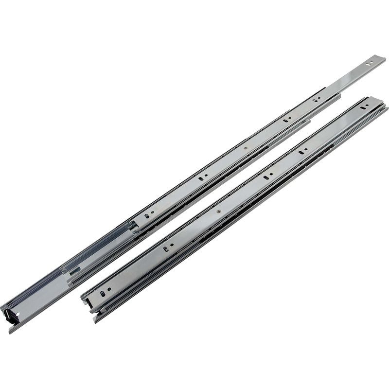 Ladegeleider met kogellager volledig uittrekbaar 500mm (Set)