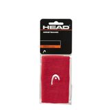HEAD Uniseks 5 zweetband voor volwassenen, rood, eenheidsmaat