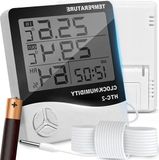 Merkloos / Sans marque Holland Connections Binnen en buiten digitale thermo-hygrometer