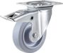 TARSUS Zwenkwiel met rem 125 mm TPE Extra stil