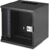 Digitus DN-49101 10-inch wandkast 6 HE Zwart