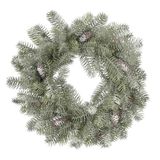 Mica Decorations Couronne de Noël pomme de pin givrée (60 cm)