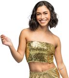 Boland - Top Sparkle goud (M/L)