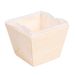 25 stuks - houten stokjes + siliconen vormen, 7 x 7 x 5,5 cm, natuurlijk hout