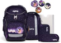 Ergobag Schooltas Reflex Glow-Edition Pack-Set 6-delig SternguckBär Donkerpaars