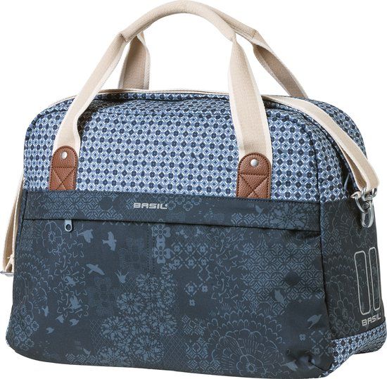 Basil Bohème Enkele Fietstas - Blauw - 18 Liter