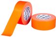 HPX Ruban adhésif toilé - Adhérence forte - Facile à déchirer - Orange fluorescent - 50mm x 25m