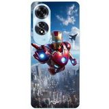 Maniacase Etui Oppo A60 Iron Man Aanval