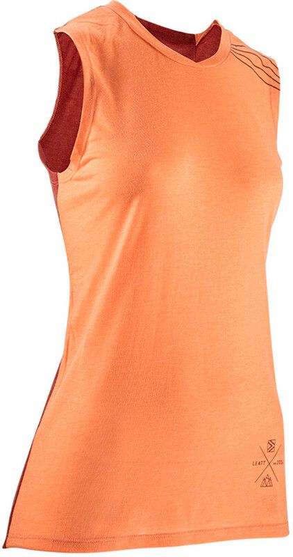 Leatt MTB All Mountain 2.0 Tank Top Women - Oranje - Maat: -