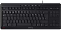 CHERRY STREAM KEYBOARD TKL Universeel USB QWERTZ Tsjechisch Zwart
