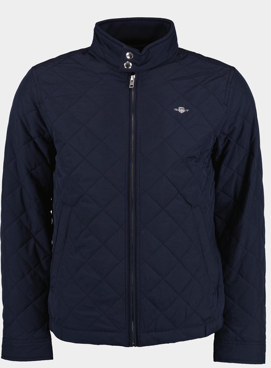 Gant Zomerjack Blauw quilted windcheater 7006340/433